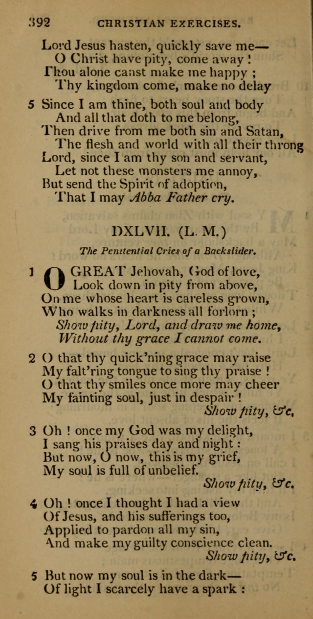 Cluster of spiritual songs, divine hymns, and sacred poems: being chiefly a collection page 401