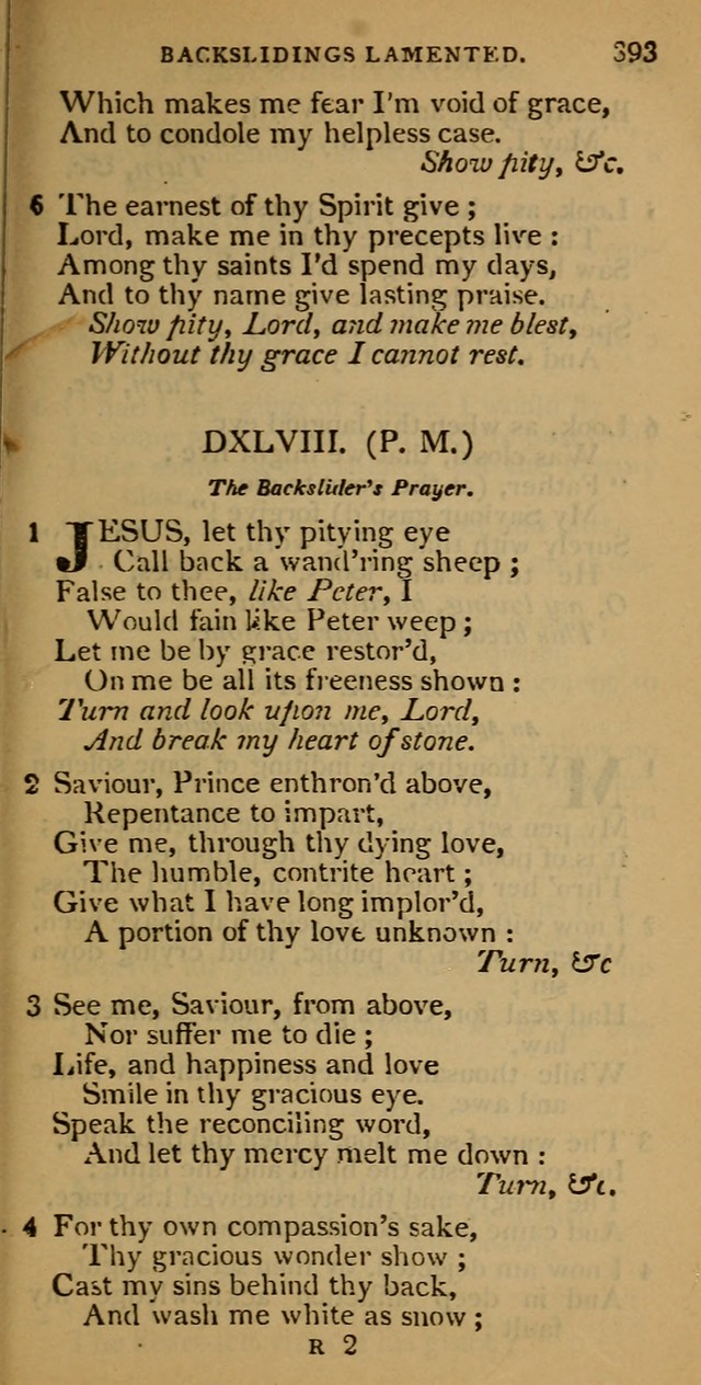 Cluster of spiritual songs, divine hymns, and sacred poems: being chiefly a collection page 402