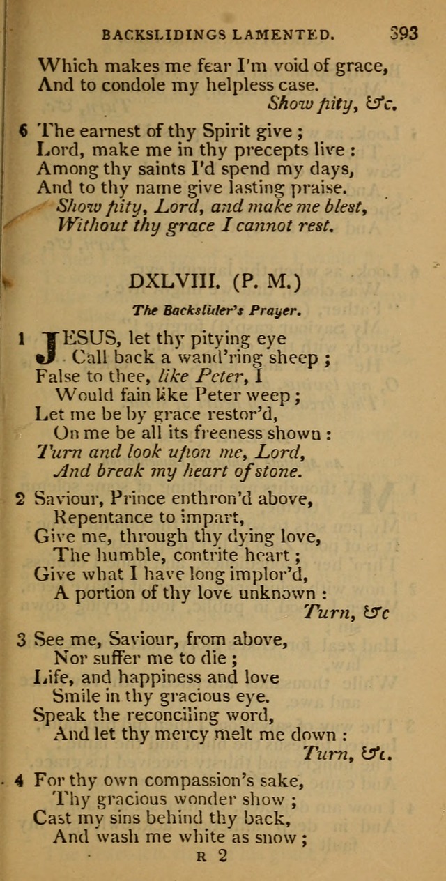 Cluster of spiritual songs, divine hymns, and sacred poems: being chiefly a collection page 402