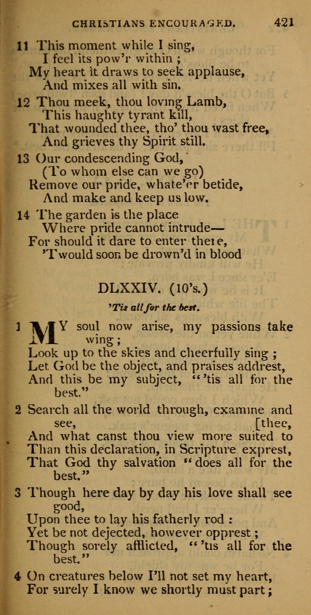 Cluster of spiritual songs, divine hymns, and sacred poems: being chiefly a collection page 430