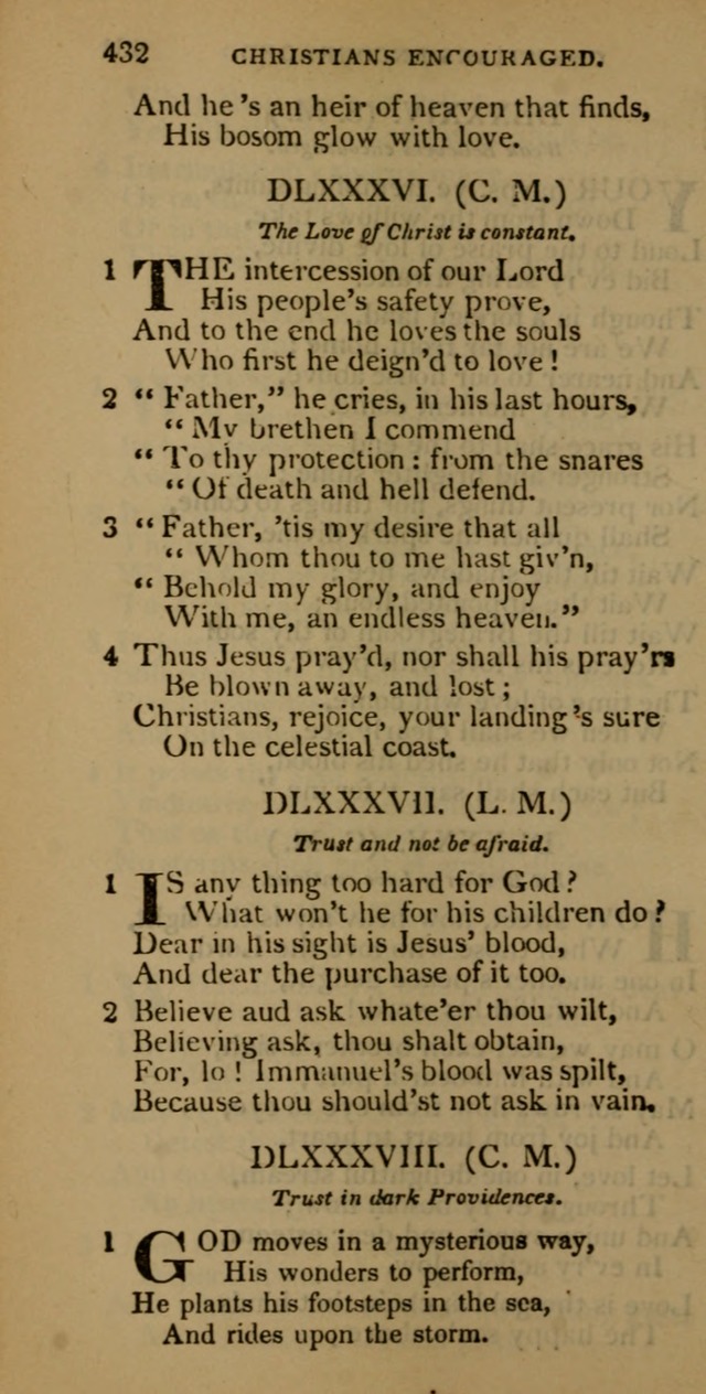 Cluster of spiritual songs, divine hymns, and sacred poems: being chiefly a collection page 441