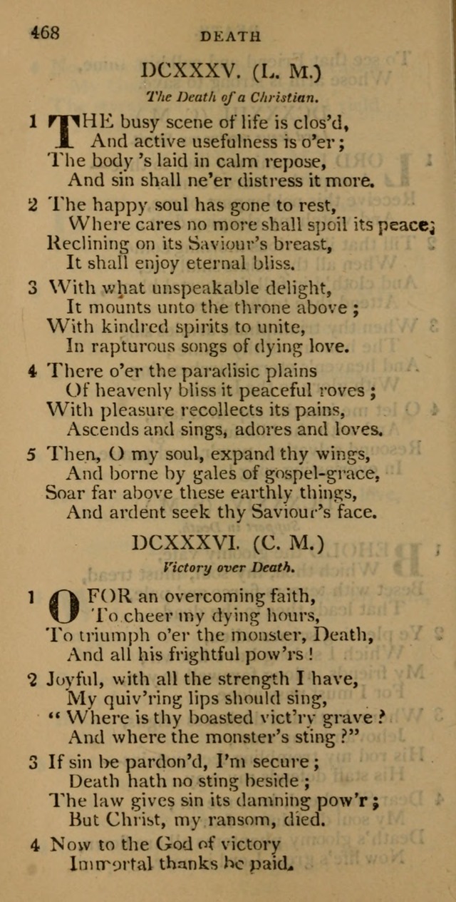 Cluster of spiritual songs, divine hymns, and sacred poems: being chiefly a collection page 477