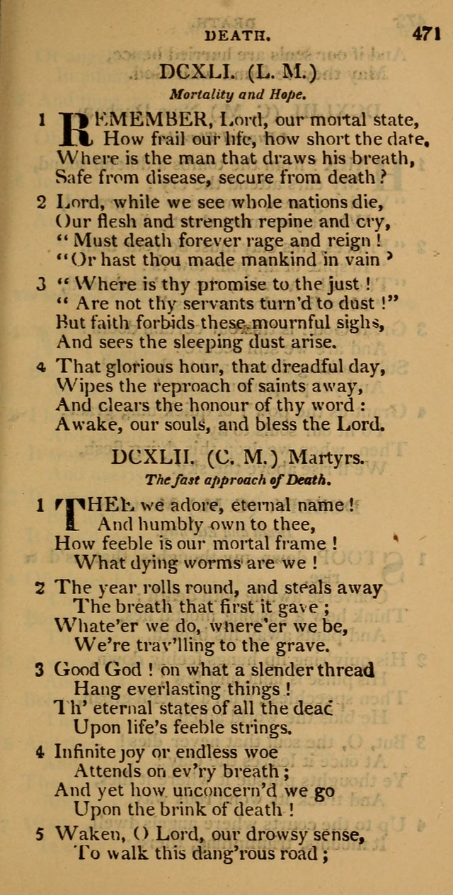 Cluster of spiritual songs, divine hymns, and sacred poems: being chiefly a collection page 480