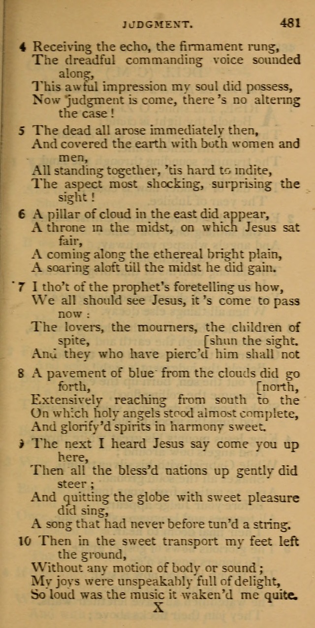 Cluster of spiritual songs, divine hymns, and sacred poems: being chiefly a collection page 490