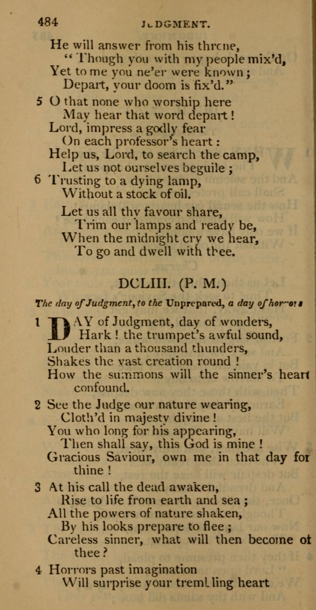 Cluster of spiritual songs, divine hymns, and sacred poems: being chiefly a collection page 493