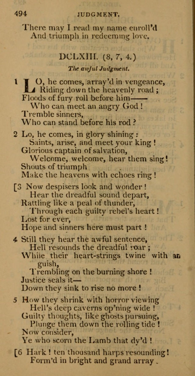Cluster of spiritual songs, divine hymns, and sacred poems: being chiefly a collection page 503
