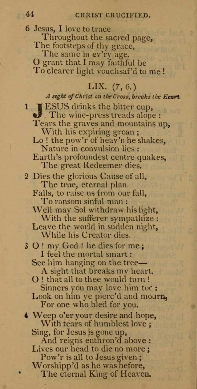 Cluster of spiritual songs, divine hymns, and sacred poems: being chiefly a collection page 51