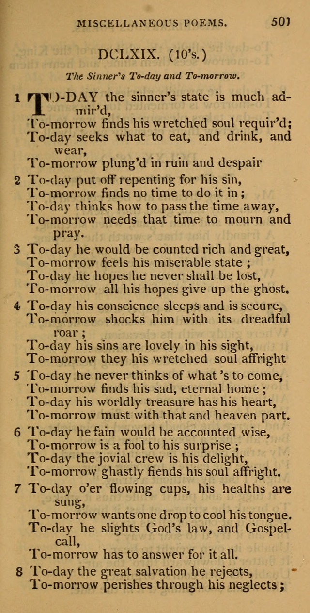 Cluster of spiritual songs, divine hymns, and sacred poems: being chiefly a collection page 510
