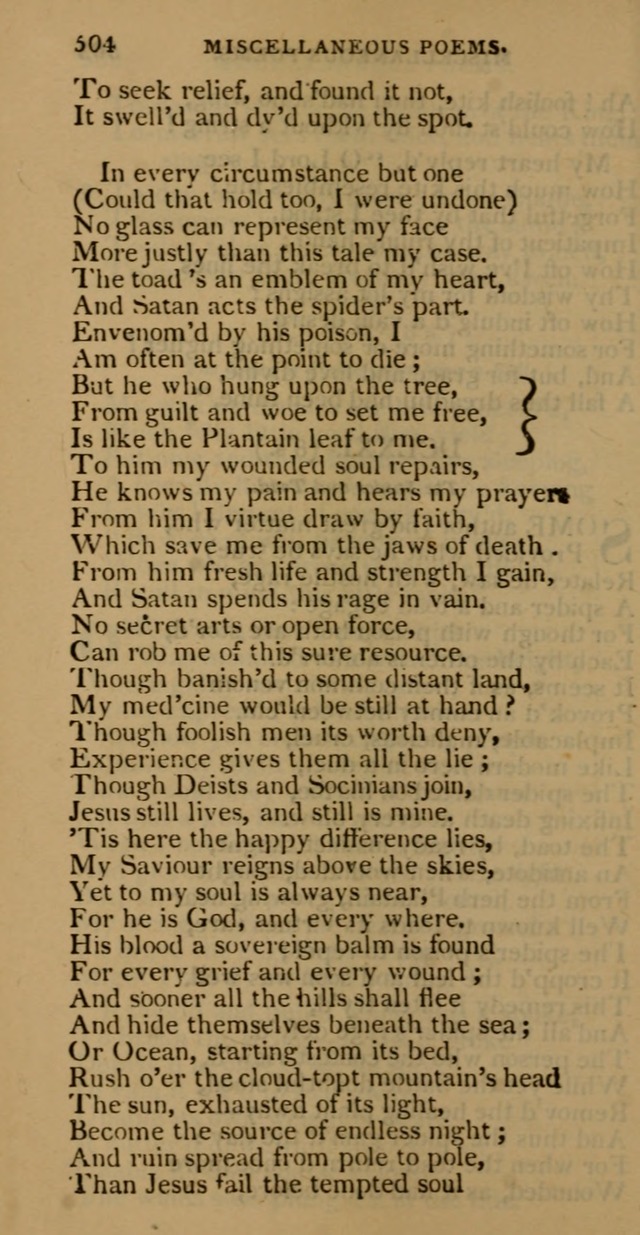 Cluster of spiritual songs, divine hymns, and sacred poems: being chiefly a collection page 513