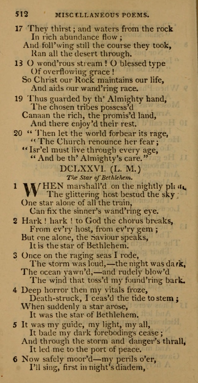 Cluster of spiritual songs, divine hymns, and sacred poems: being chiefly a collection page 521