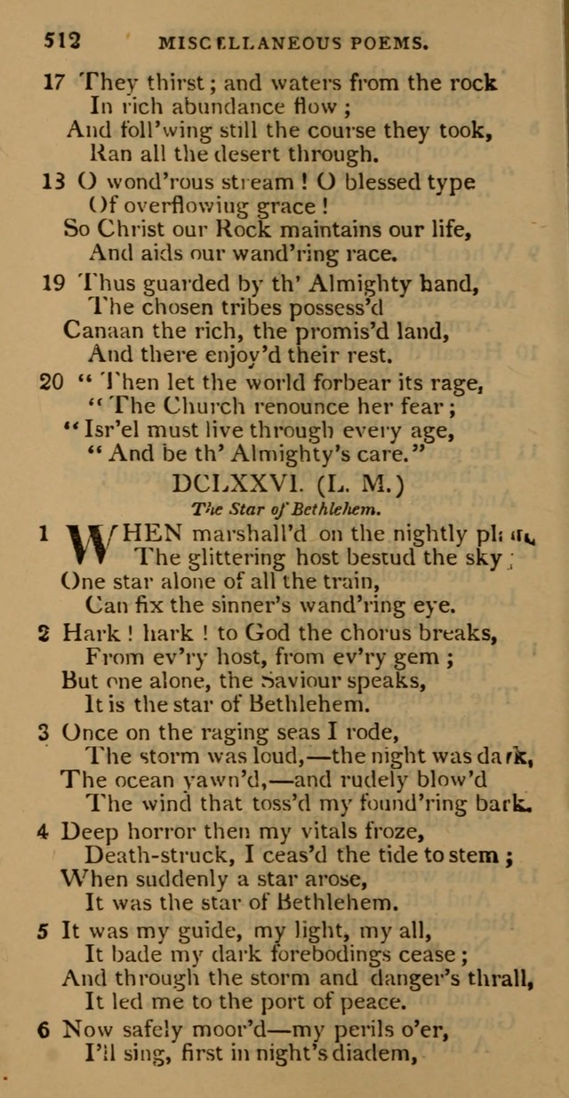 Cluster of spiritual songs, divine hymns, and sacred poems: being chiefly a collection page 521