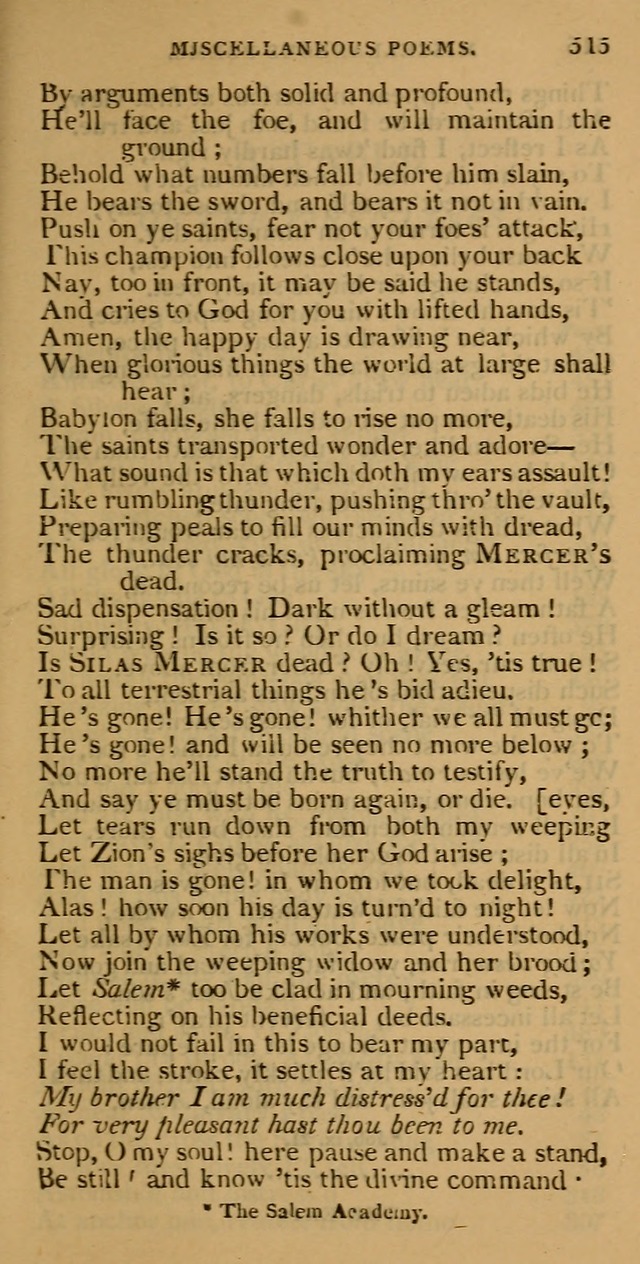 Cluster of spiritual songs, divine hymns, and sacred poems: being chiefly a collection page 524