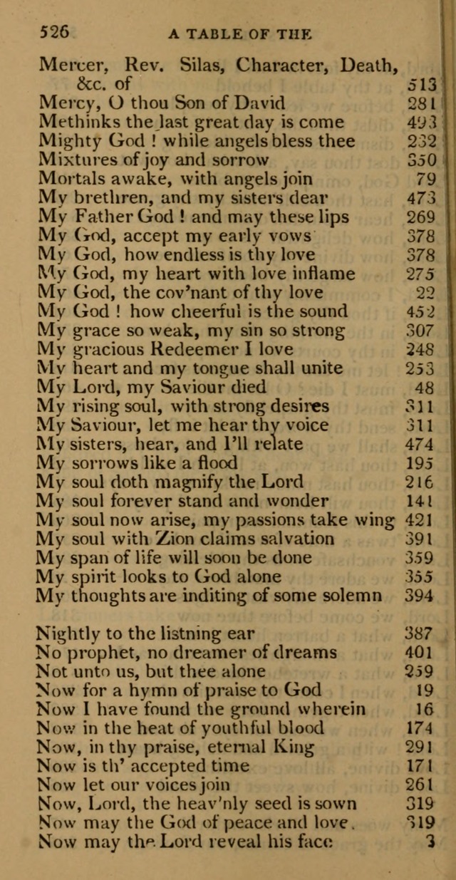 Cluster of spiritual songs, divine hymns, and sacred poems: being chiefly a collection page 535