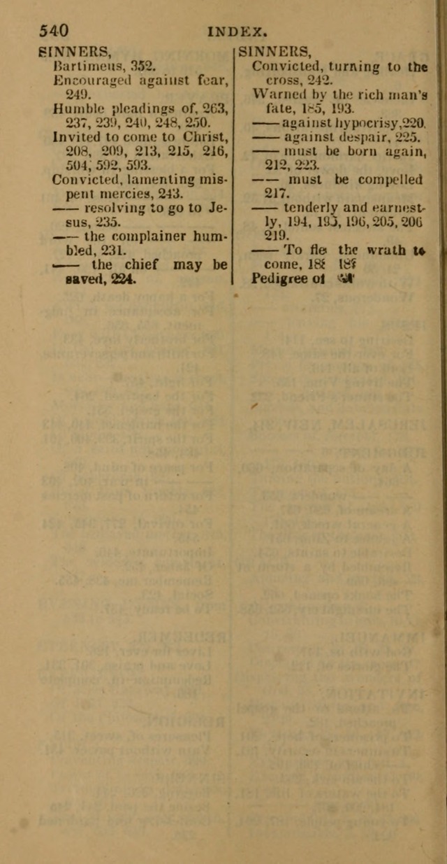 Cluster of spiritual songs, divine hymns, and sacred poems: being chiefly a collection page 549