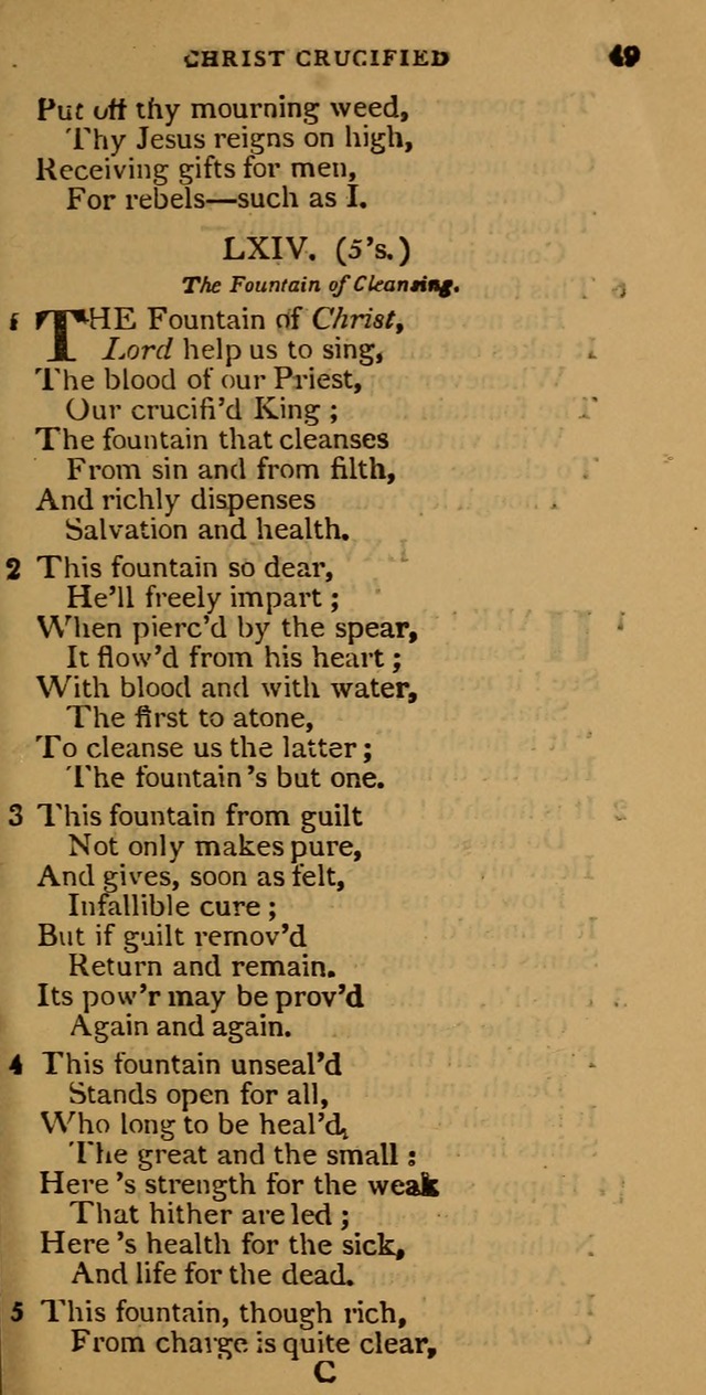 Cluster of spiritual songs, divine hymns, and sacred poems: being chiefly a collection page 56