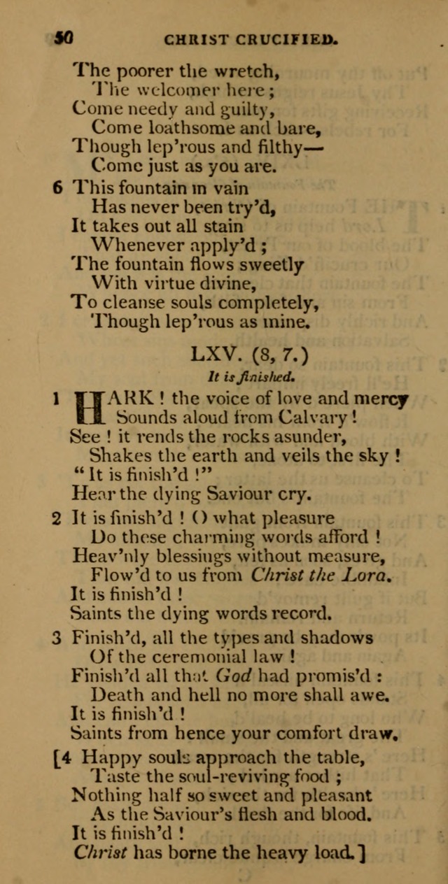 Cluster of spiritual songs, divine hymns, and sacred poems: being chiefly a collection page 57