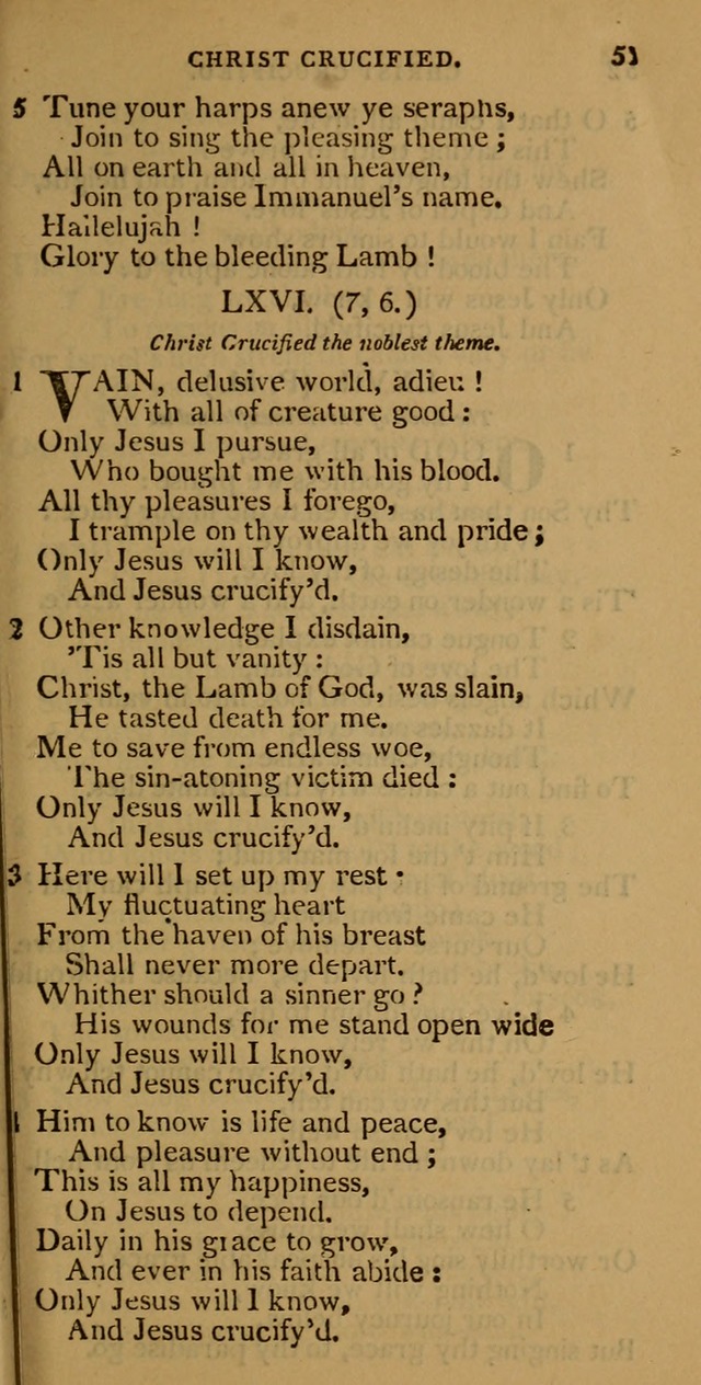 Cluster of spiritual songs, divine hymns, and sacred poems: being chiefly a collection page 58
