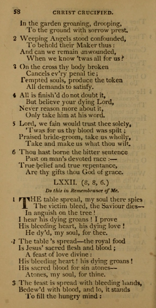 Cluster of spiritual songs, divine hymns, and sacred poems: being chiefly a collection page 65