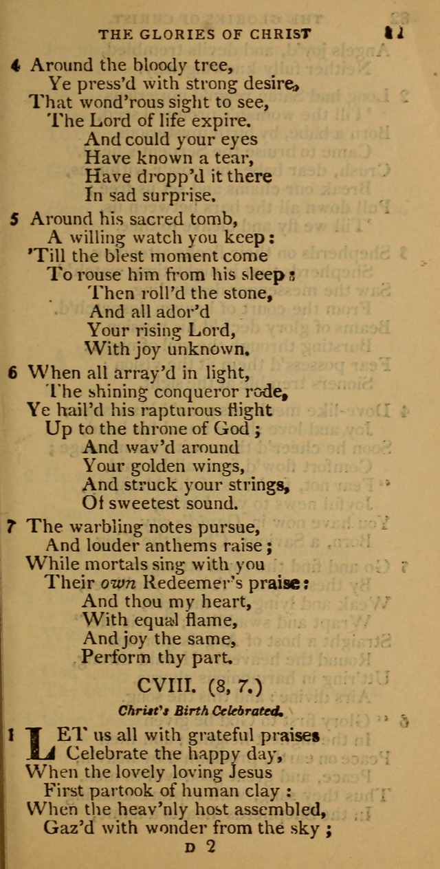 Cluster of spiritual songs, divine hymns, and sacred poems: being chiefly a collection page 88