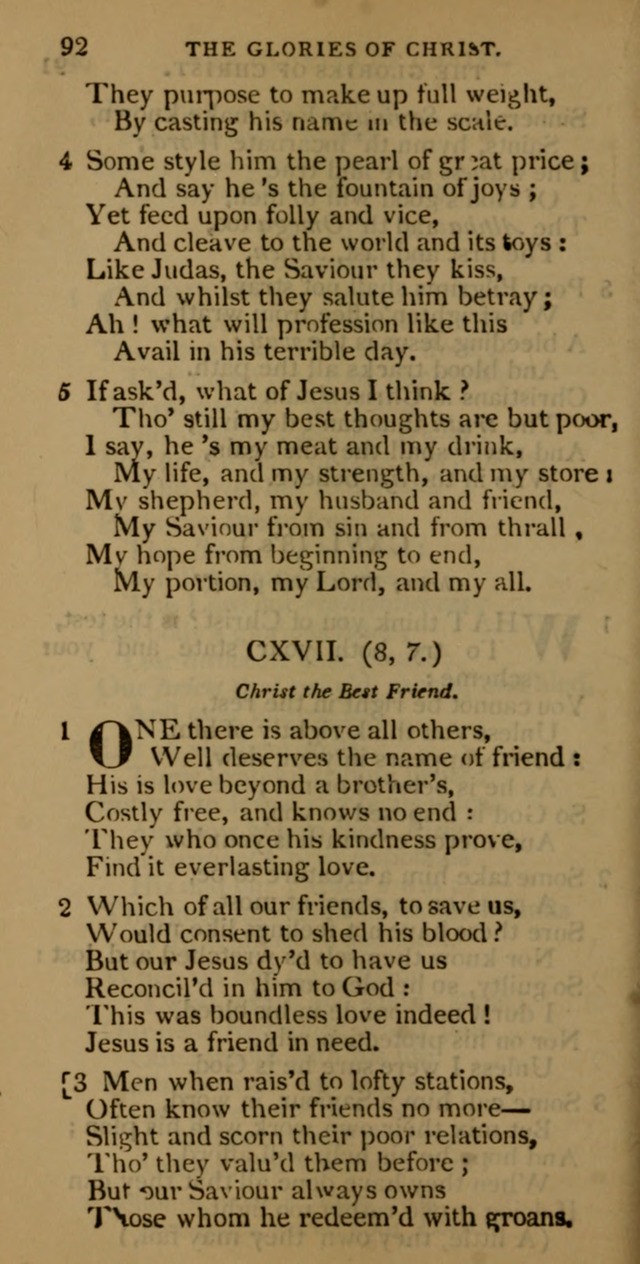 Cluster of spiritual songs, divine hymns, and sacred poems: being chiefly a collection page 99