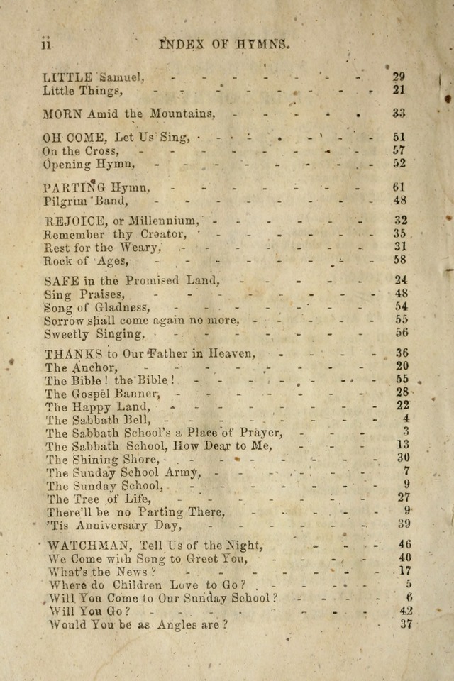 A Collection of Sabbath School Hymns: compiled by a Sabbath School Teacher page 64