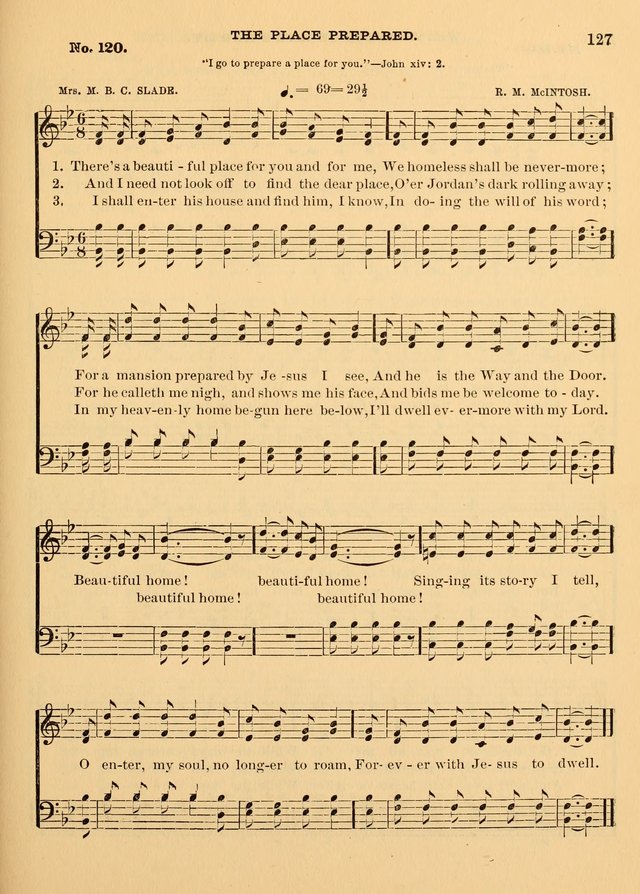 The Christian Sunday School Hymnal: a compilation of choice hymns and tunes for Sunday schools page 129