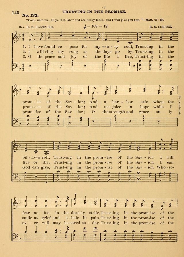 The Christian Sunday School Hymnal: a compilation of choice hymns and tunes for Sunday schools page 144