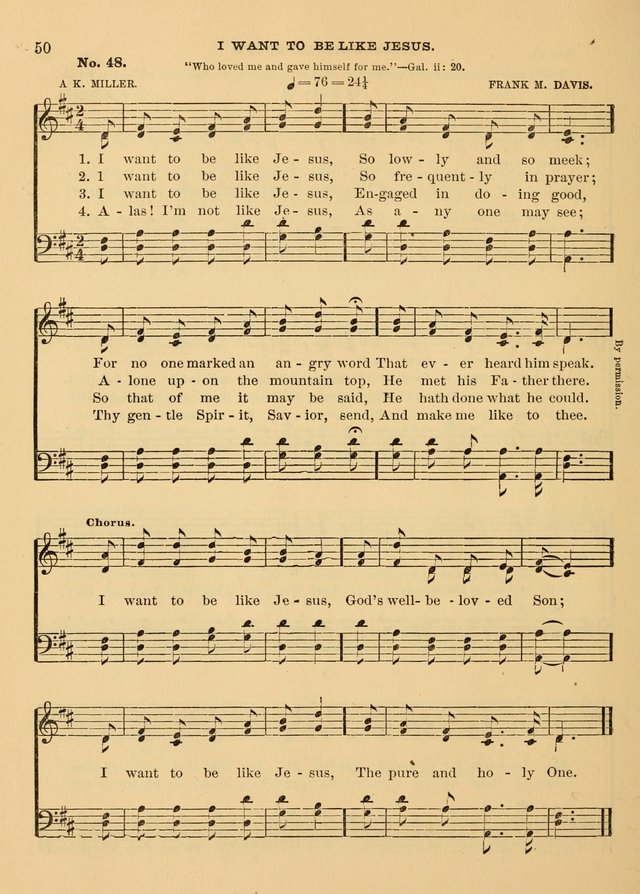 I Want To Be Like Jesus Miller Hymnary Org