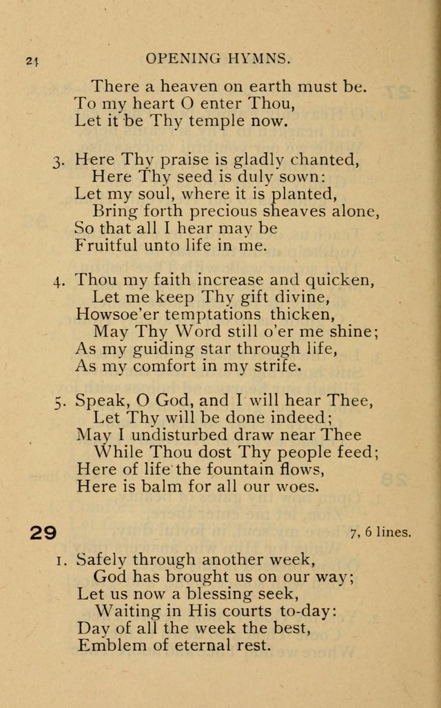 The Church and Sunday-School Hymnal page 112