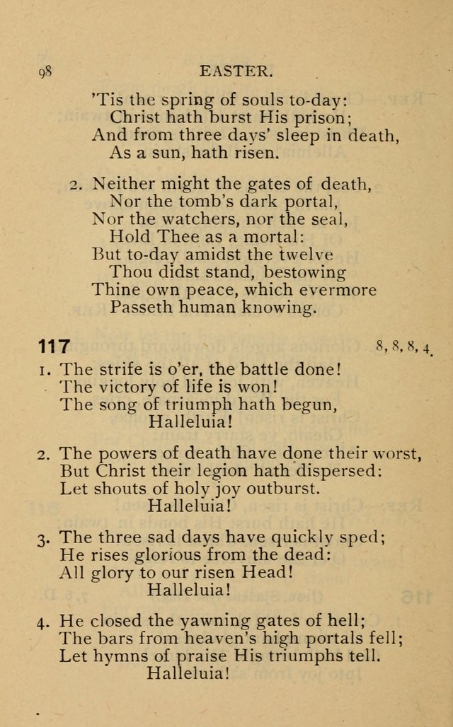 The Church and Sunday-School Hymnal page 186