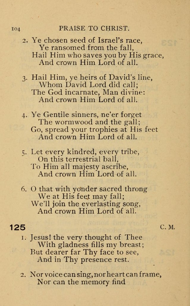 The Church and Sunday-School Hymnal page 192