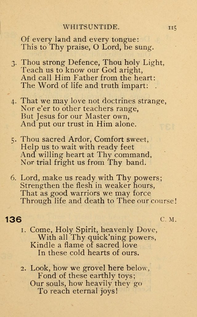 The Church and Sunday-School Hymnal page 203