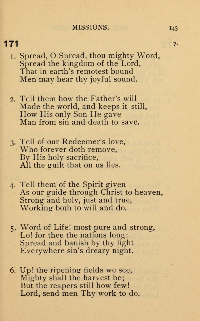 The Church and Sunday-School Hymnal page 233
