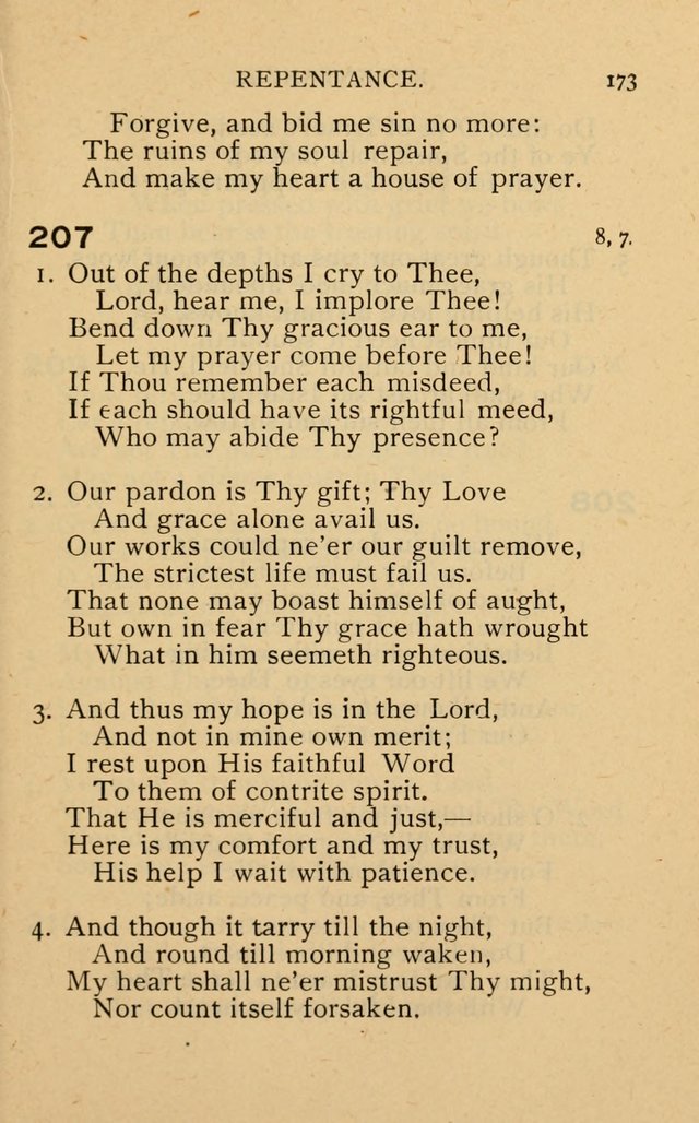 The Church and Sunday-School Hymnal page 261