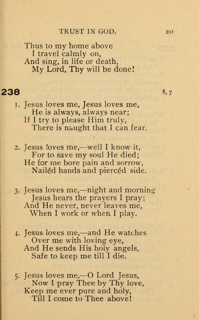 The Church and Sunday-School Hymnal page 289