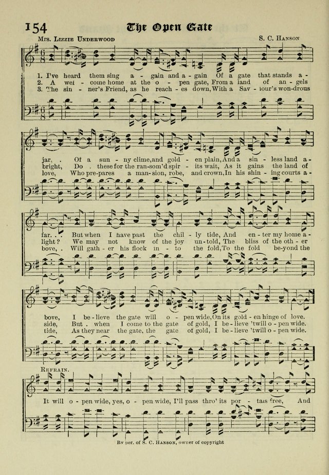 Church and Sunday School Hymnal with Supplement: a Collection of Hymns and Sacred Songs ... [with Deutscher Anhang] page 104