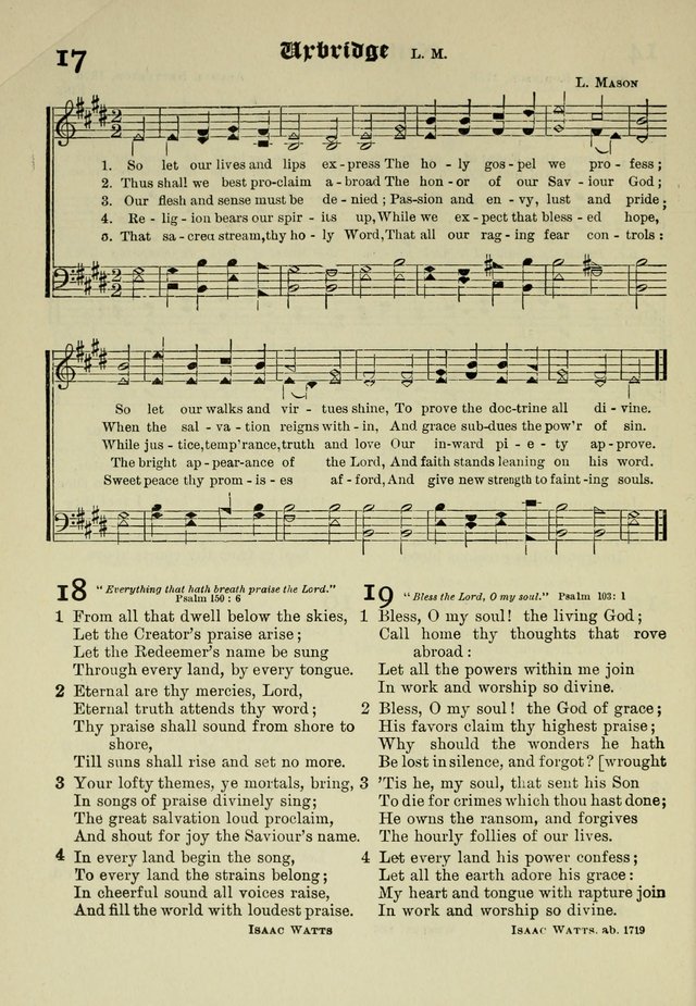 Church and Sunday School Hymnal with Supplement: a Collection of Hymns and Sacred Songs ... [with Deutscher Anhang] page 12