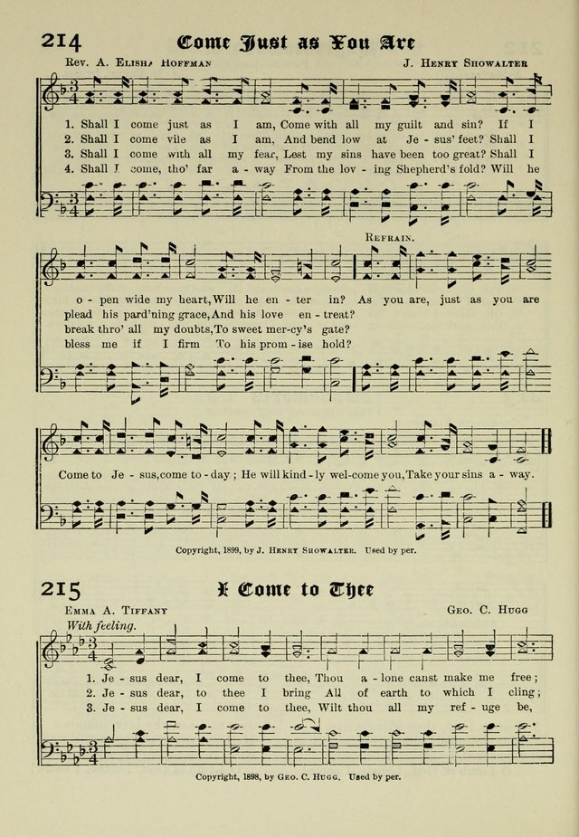 Church and Sunday School Hymnal with Supplement: a Collection of Hymns and Sacred Songs ... [with Deutscher Anhang] page 150