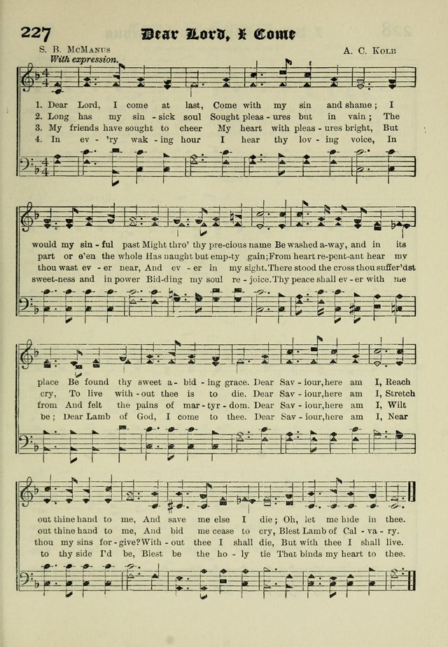 Church and Sunday School Hymnal with Supplement: a Collection of Hymns and Sacred Songs ... [with Deutscher Anhang] page 161