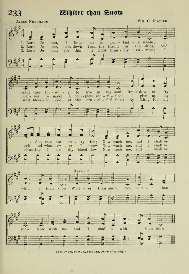 Church and Sunday School Hymnal with Supplement: a Collection of Hymns and Sacred Songs ... [with Deutscher Anhang] page 167
