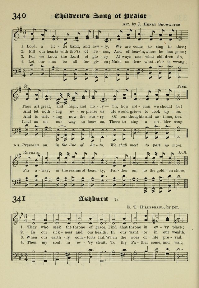 Church and Sunday School Hymnal with Supplement: a Collection of Hymns and Sacred Songs ... [with Deutscher Anhang] page 240