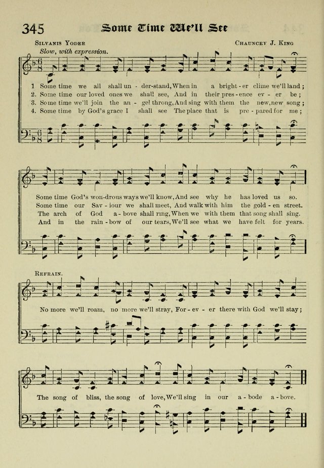 Church and Sunday School Hymnal with Supplement: a Collection of Hymns and Sacred Songs ... [with Deutscher Anhang] page 244