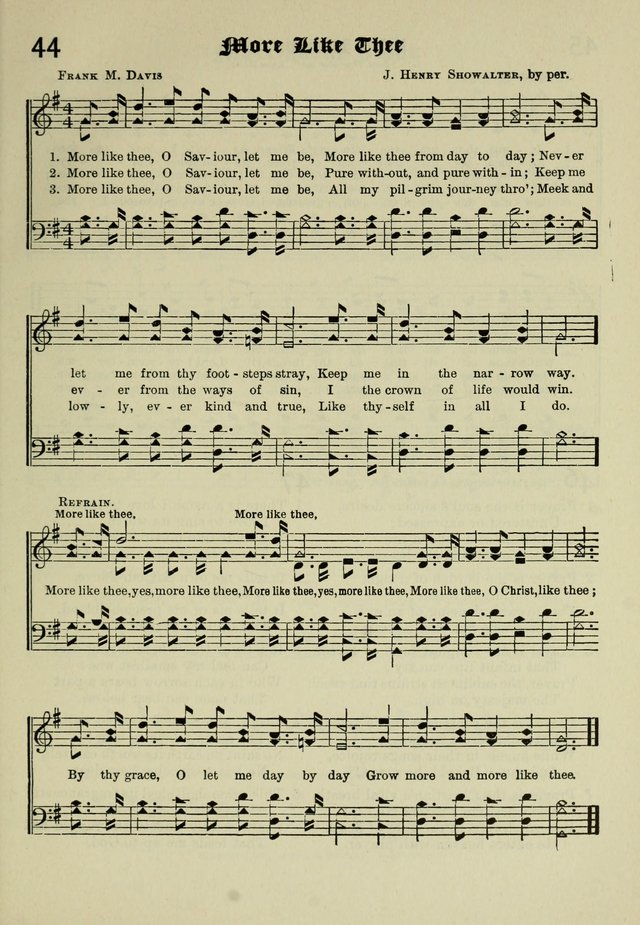 Church and Sunday School Hymnal with Supplement: a Collection of Hymns and Sacred Songs ... [with Deutscher Anhang] page 25