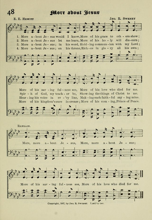 Church and Sunday School Hymnal with Supplement: a Collection of Hymns and Sacred Songs ... [with Deutscher Anhang] page 27
