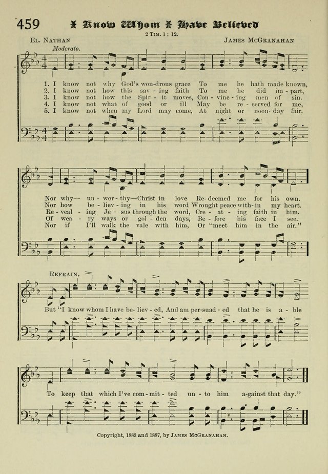 Church and Sunday School Hymnal with Supplement: a Collection of Hymns and Sacred Songs ... [with Deutscher Anhang] page 338