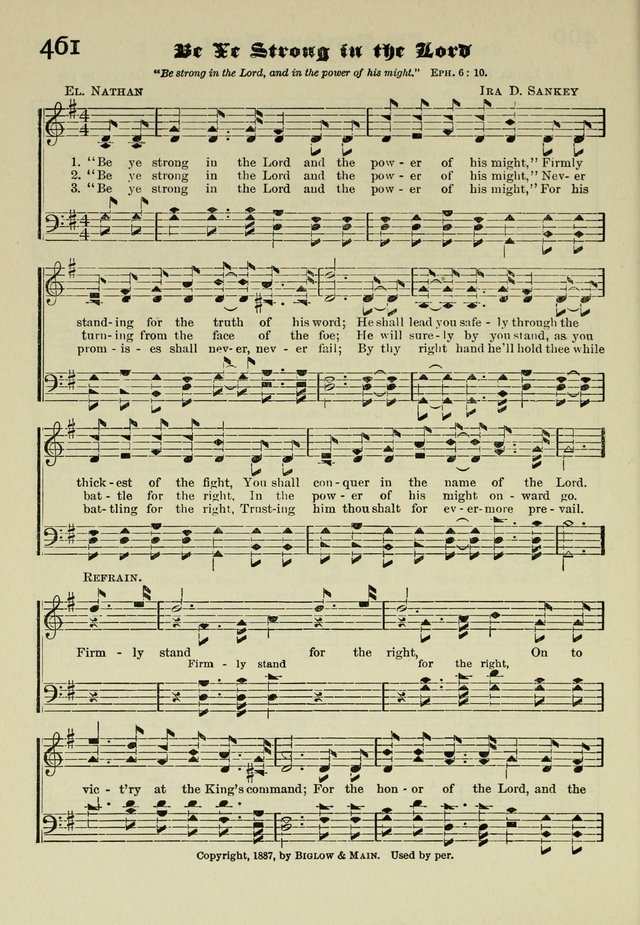 Church and Sunday School Hymnal with Supplement: a Collection of Hymns and Sacred Songs ... [with Deutscher Anhang] page 340