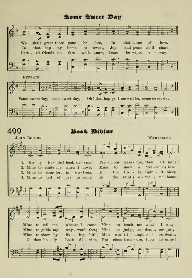Church and Sunday School Hymnal with Supplement: a Collection of Hymns and Sacred Songs ... [with Deutscher Anhang] page 375