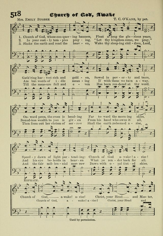 Church and Sunday School Hymnal with Supplement: a Collection of Hymns and Sacred Songs ... [with Deutscher Anhang] page 394