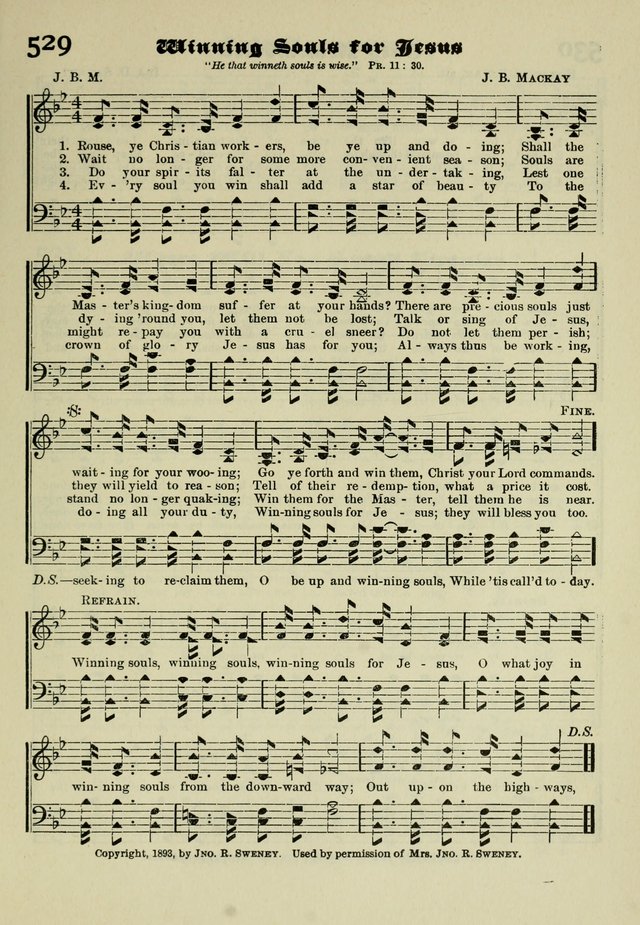 Church and Sunday School Hymnal with Supplement: a Collection of Hymns and Sacred Songs ... [with Deutscher Anhang] page 405