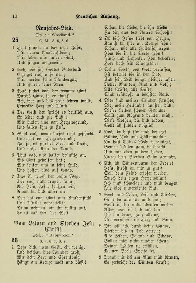 Church and Sunday School Hymnal with Supplement: a Collection of Hymns and Sacred Songs ... [with Deutscher Anhang] page 422